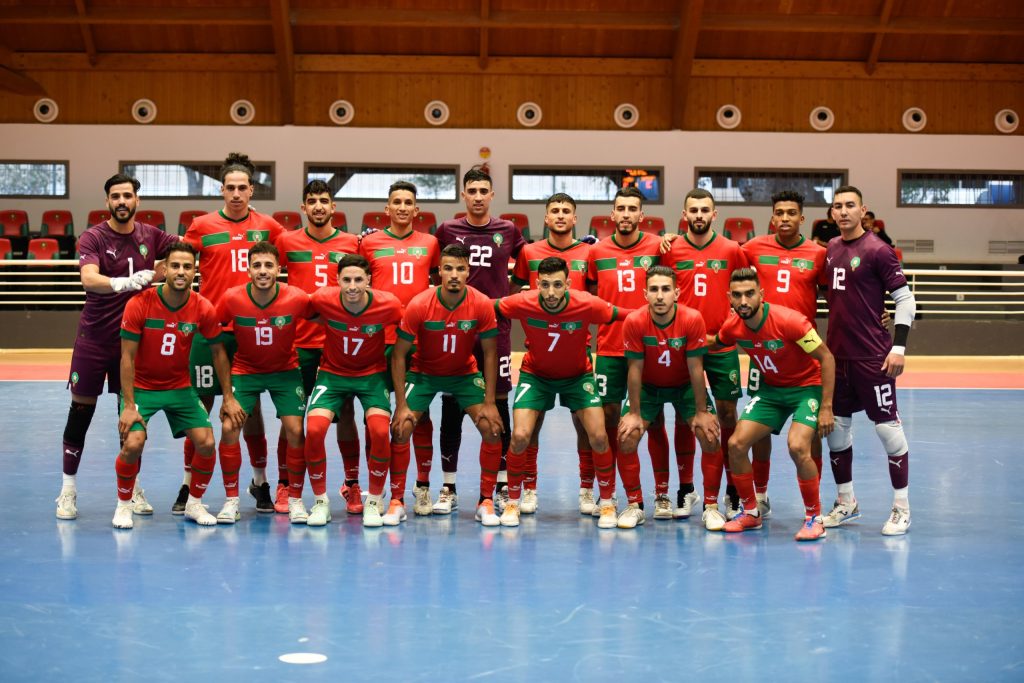 المنتخب المغربي يتأهل إلى نصف نهائي بطولة كأس العرب لكرة القدم داخل القاعة بجدة