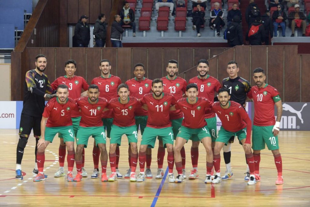 Moroccan National Squad Up To 10th Place in Futsal World Ranking