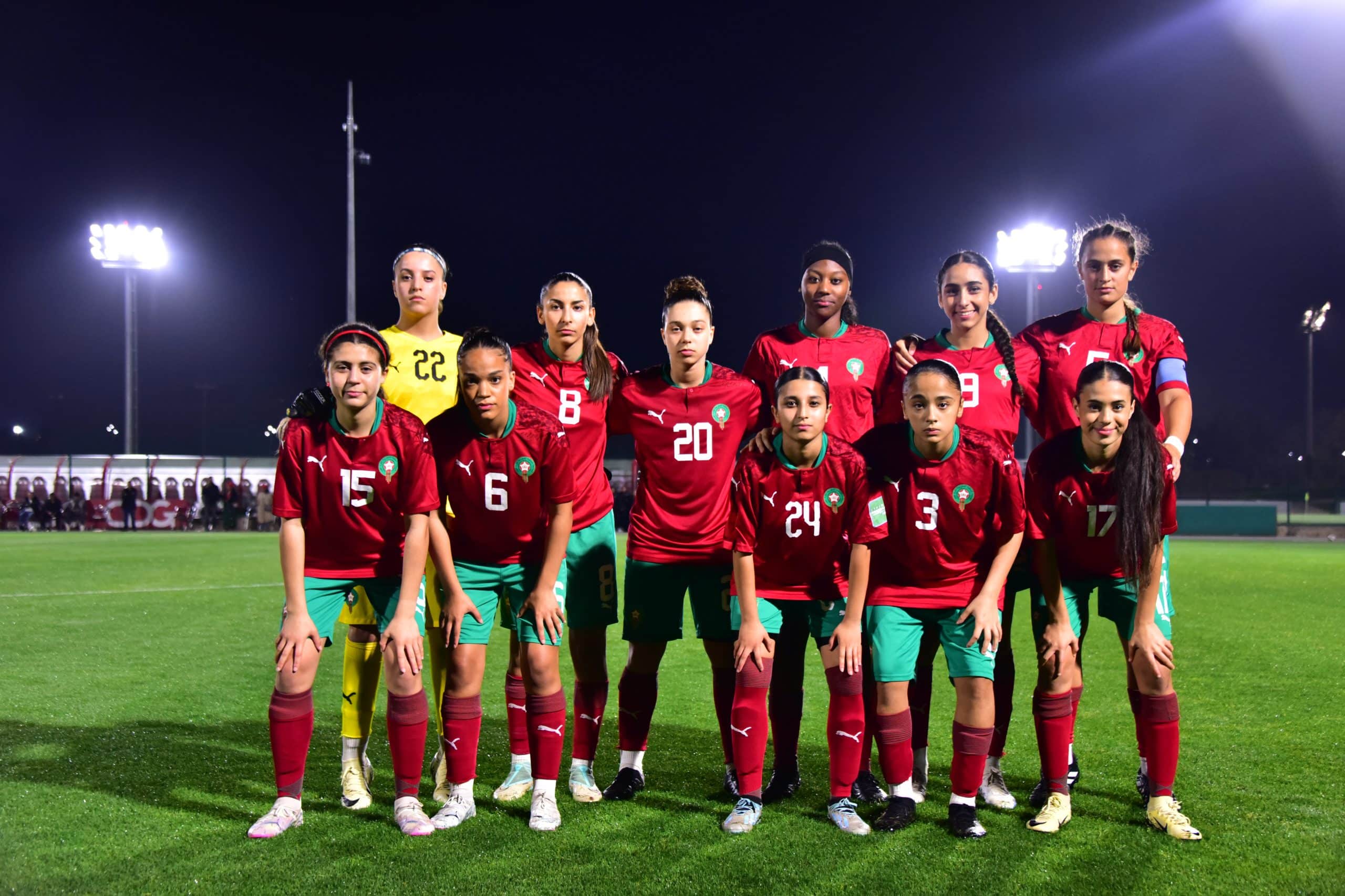 المنتخب الوطني النسوي لأقل من 17سنة يفوز على تونس
