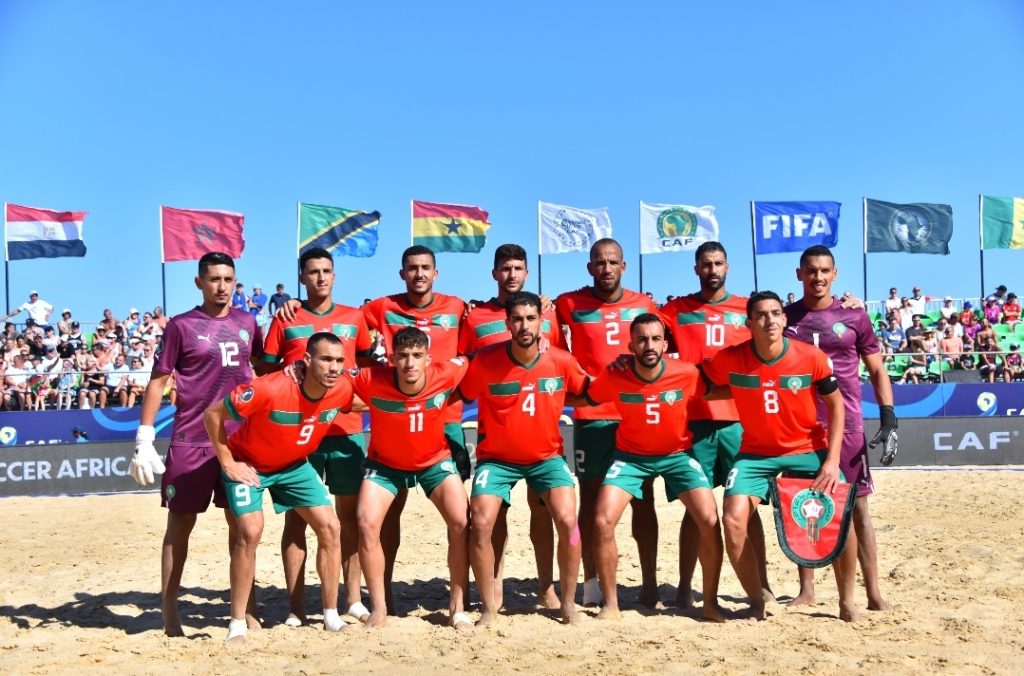 Morocco's beach soccer